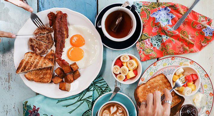 Breakfast on a Table  