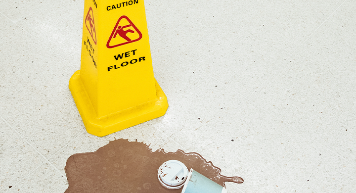 Spill on the Floor - Toggle Renters Insurance 