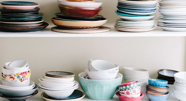 Kitchen Dishware - Toggle Renters Insurance