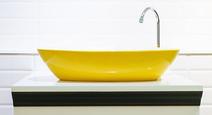 Yellow sink