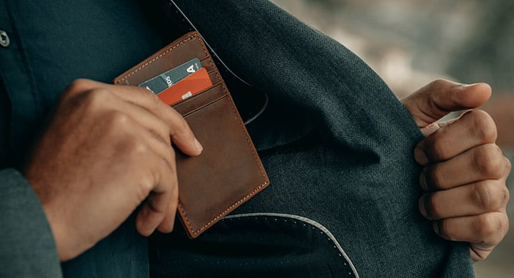 Credit Card in Wallet - Credit Lift - Toggle Insurance