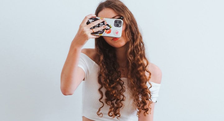 Girl Taking Photo with a Phone 